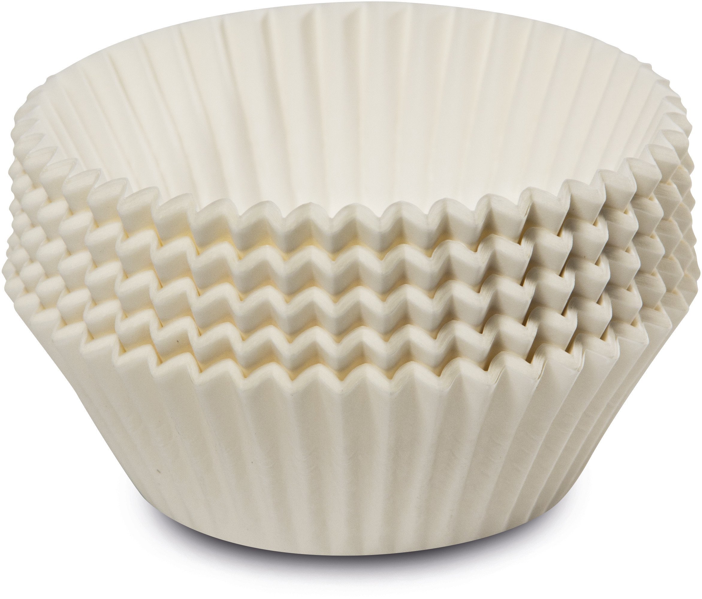 Keksinu papira forminas 100 gab. baltas Easy Bake O7x3cm 8006043008586