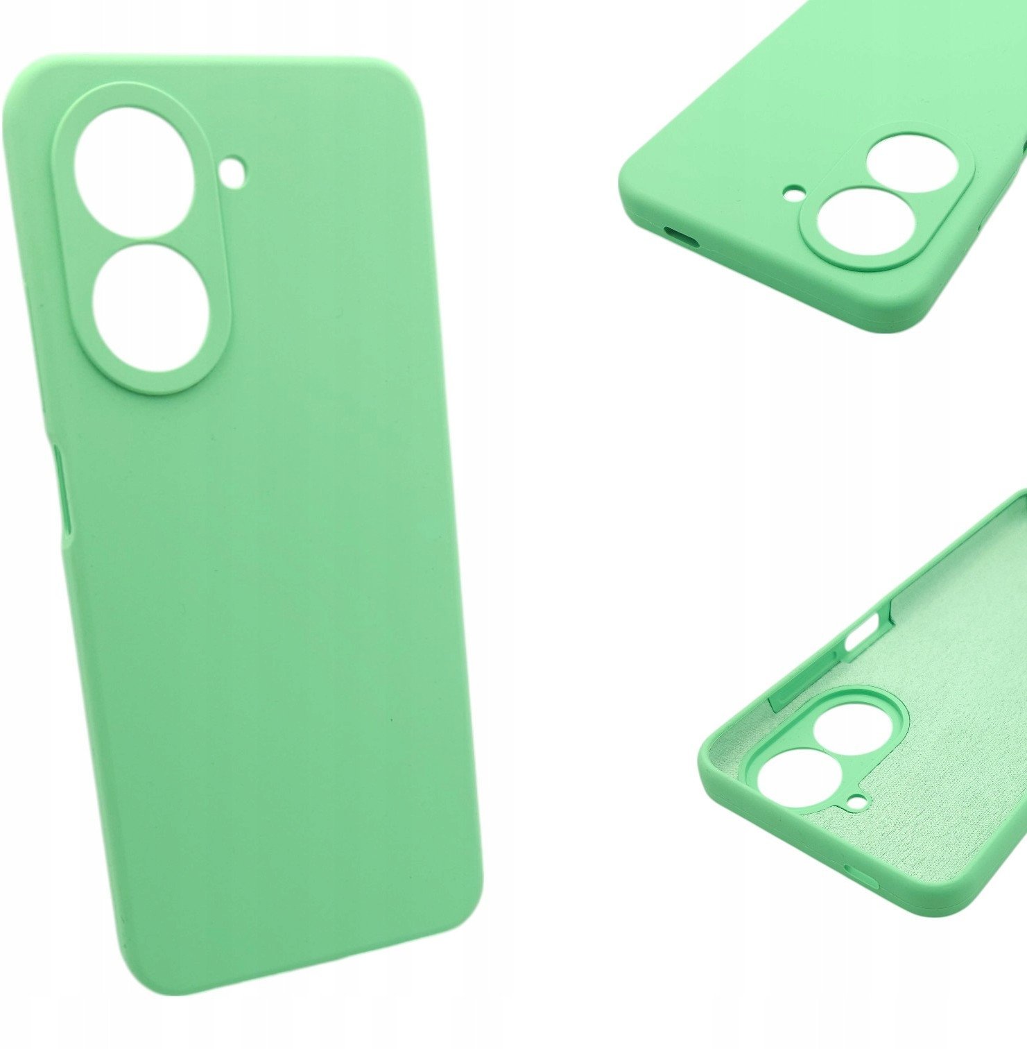 Futerał SILICONE 2mm do XIAOMI REDMI A5 ( 171,7 x 77,8 x 8,26 ) miętowy