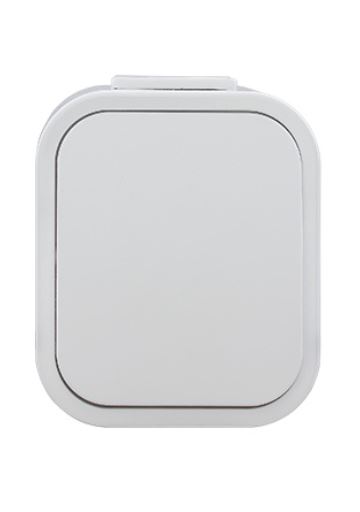 Abex Łącznik zwierny światło/dzwonek natynkowy IP44 biały