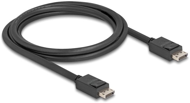 DeLOCK 81175 kabel DisplayPort 1,8 m Czarny