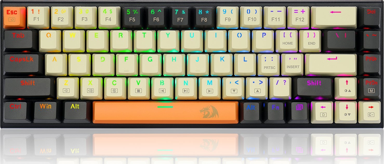 Klawiatura Redragon K633 Ryze Red switch (K633CGO-RGB)