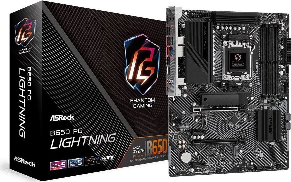 Płyta główna ASRock B650 PG LIGHTNING