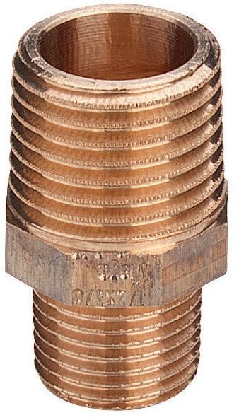 'Viega 3245 - Niple reducing plug 3245 1.1/2 x 1 Bronze