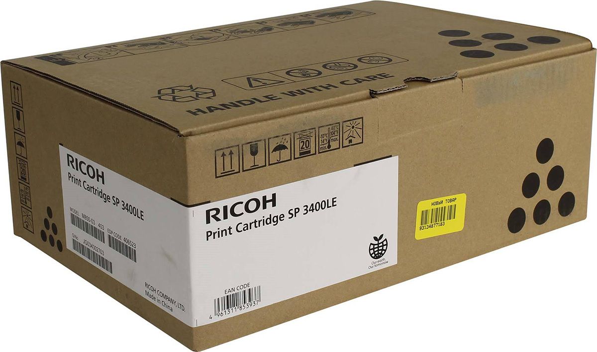 Toner Ricoh 406523 Black Oryginał (406523)