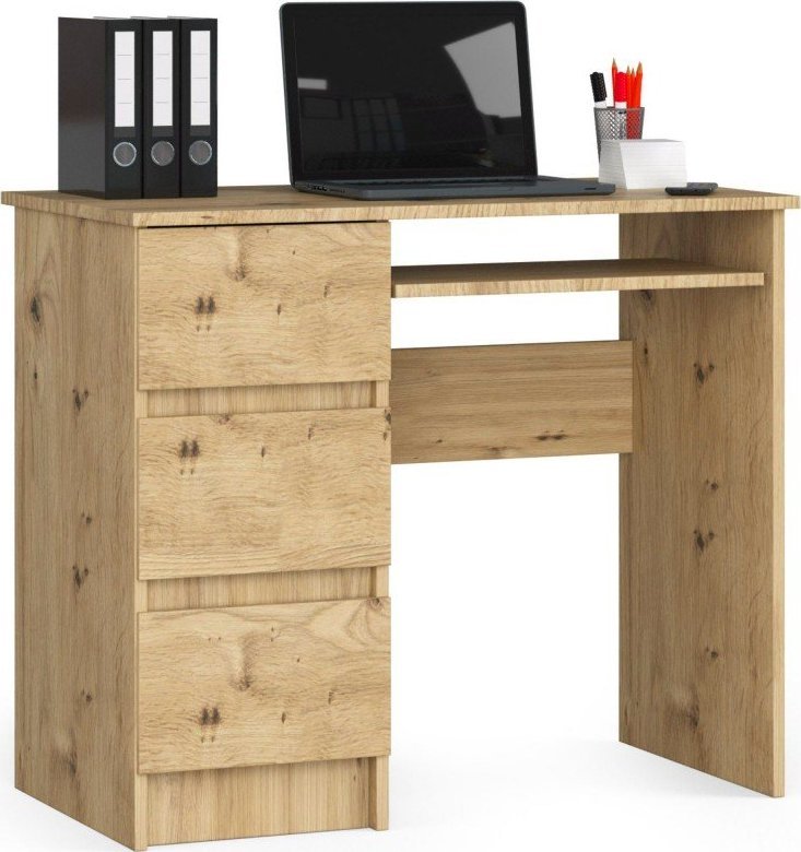 Biurko Fabryka Mebli Akord A-6 Dąb Artisan 90 cm x 50 cm