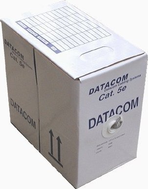 Datacom Kabel UTP Cat.5e, PVC, box 305 m