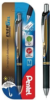 PiĂłro kulkowe EnerGel 0,5 mm niebieskie