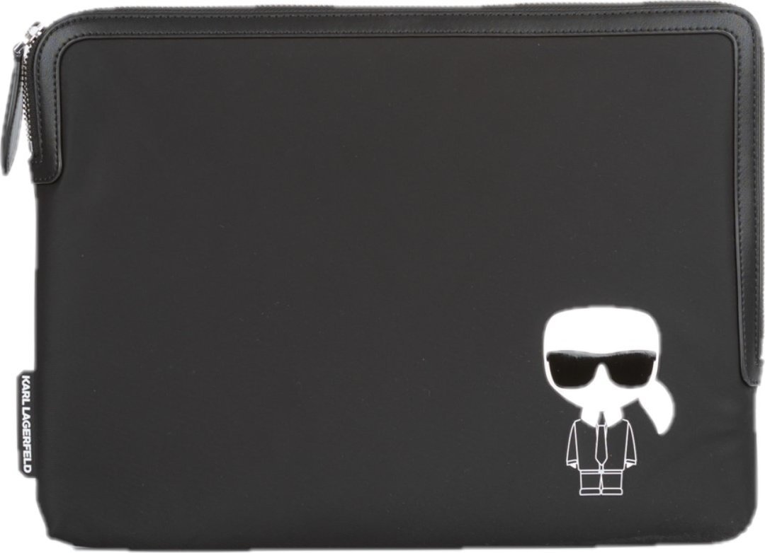Karl Lagerfeld Karl Lagerfeld Sleeve KLCS16SAKCPMK 16" czarny/black Saffiano Karl&Choupette