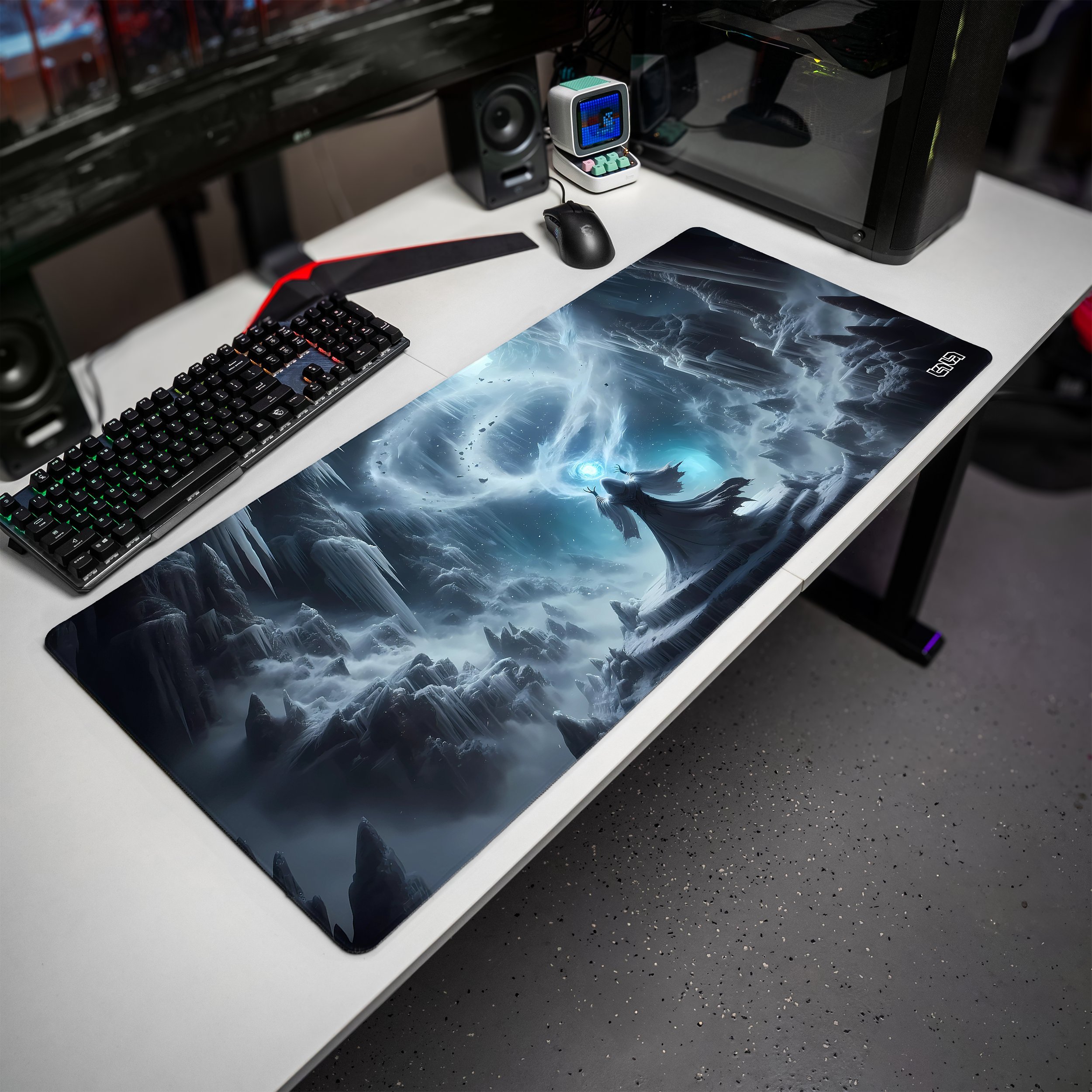 Podkładka Tilt DUŻA PODKŁADKA POD MYSZKĘ Inkantacja Zamieci 90x40 TILT Wytrzymała Prezent