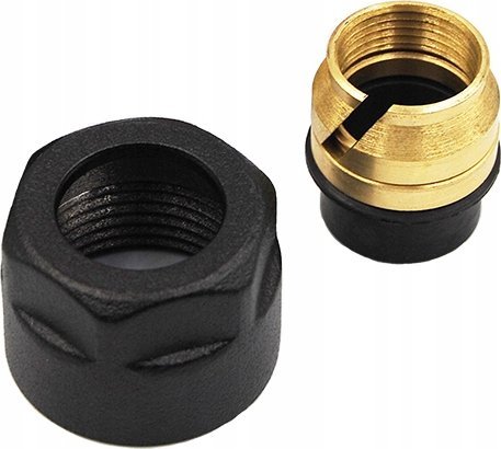 Varioterm Złączka/Adapter zaciskowy GW3/4"x15x1 czarny str. (cu)