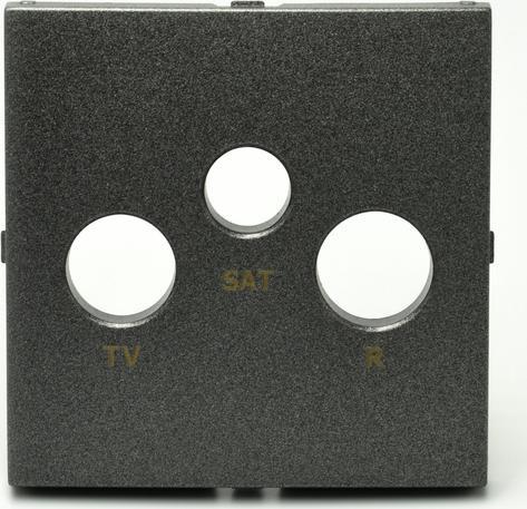 Efapel EFAPEL AQUARELLA ELEMENT CENTRALNY DO GNIAZDA ANTENOWEGO SATELITARNEGO GRAFIT 90775 TIS