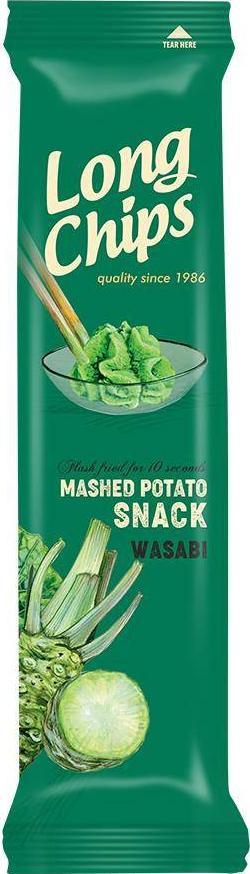 Pernes LTD Chipsy ziemniaczane o smaku wasabi 75 g