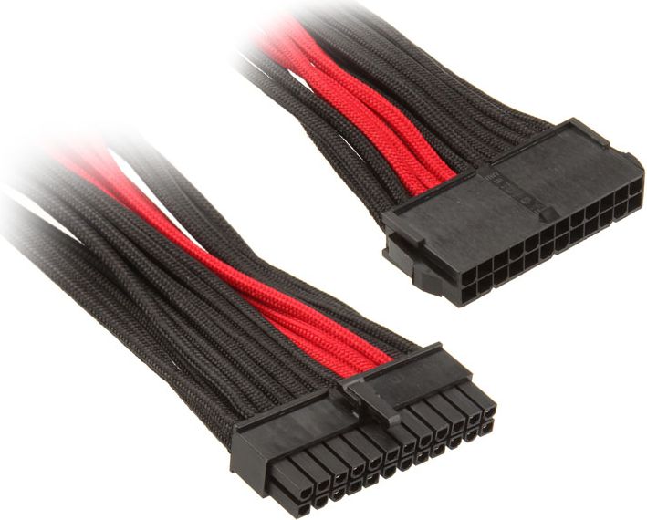 SilverStone ATX24 - ATX24, 0.3m, Czerwony (SST-PP07-MBBR)