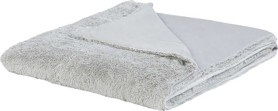 Beliani Narzuta 180 x 200 cm jasnoszara GELIK