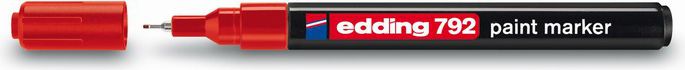 Edding MARKER EDDING 792 LAKIER.CZERWONY MARKER LAKIEROWY - 792/002/CZ ED