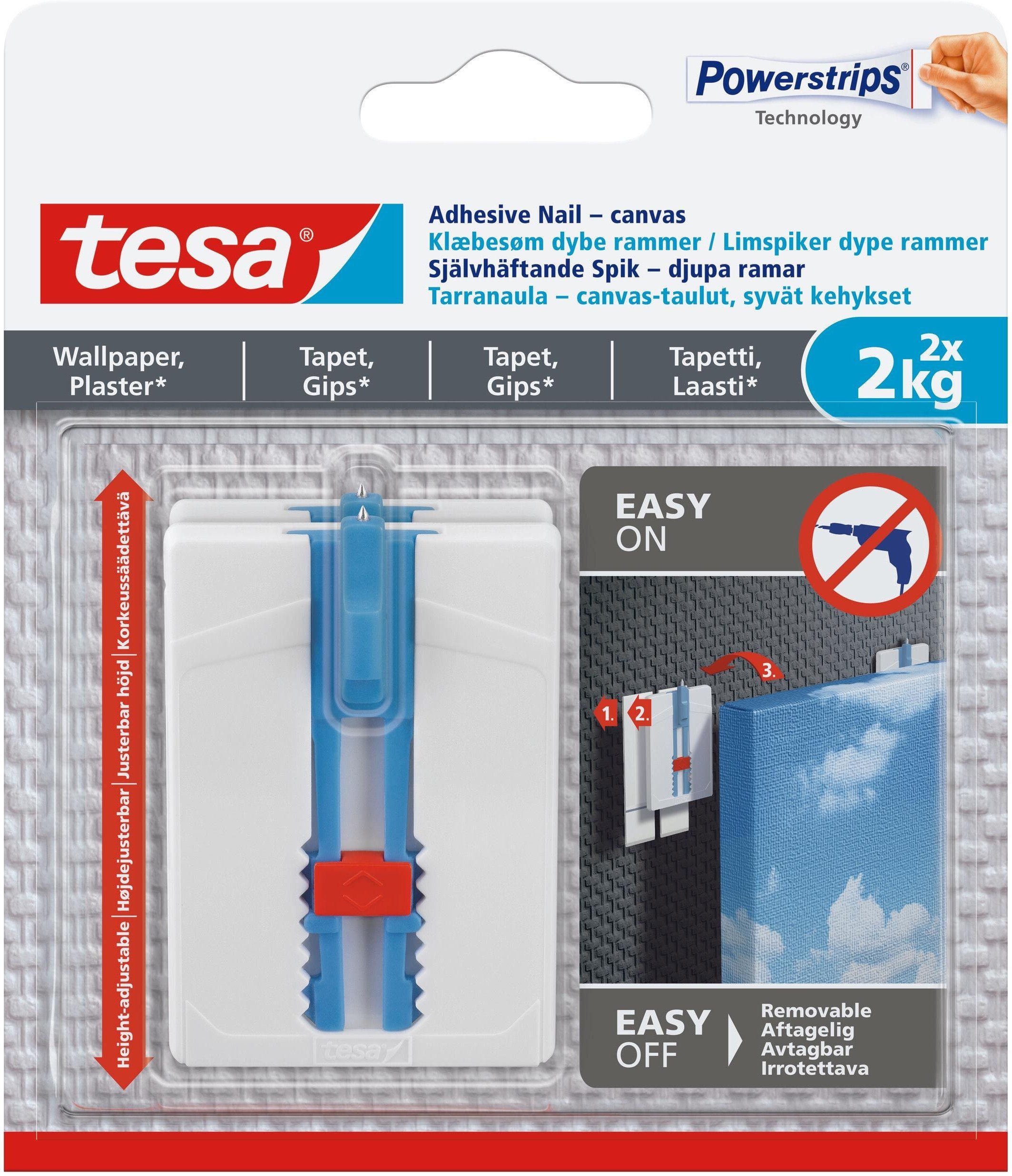 HOOKS FOR CANVAS 77779 2X2KG WITH NAIL