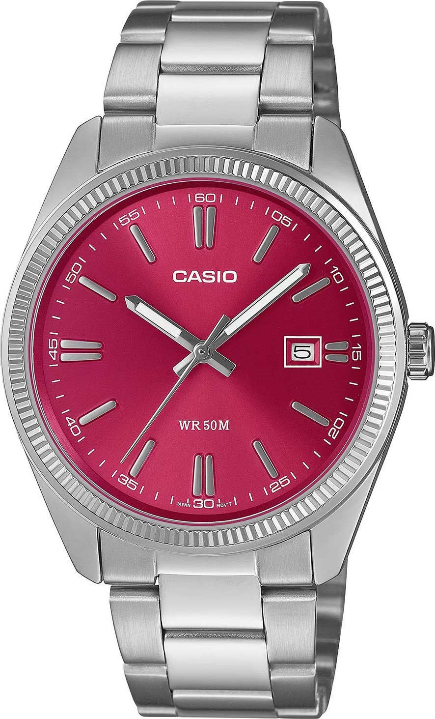 Zegarek Casio Zegarek męski Casio MTP-1302PD-4AVEF srebrny