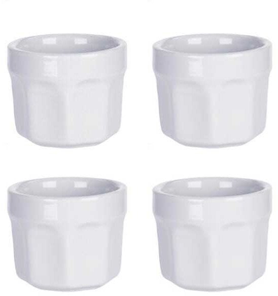 Miseczki na przekąski z porcelany, 4 szt.