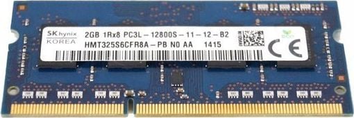 Hynix Pamięć RAM HYNIX 2GB DDR3 1600MHz PC3L-12800S SODIMM 1.35V Laptop