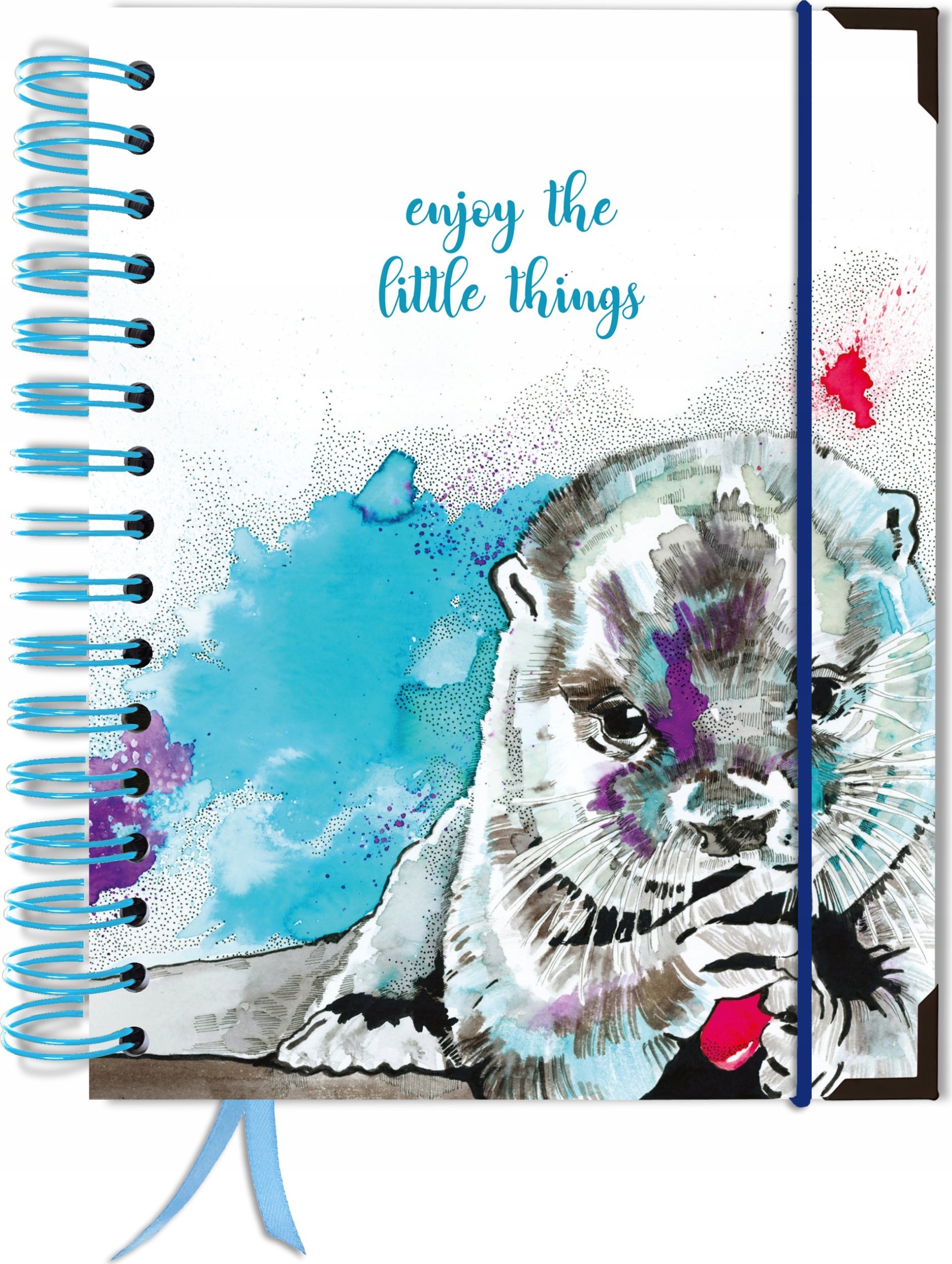 TadaPlanner Bullet journal 180 stron notes planer zeszyt A5+ w kropki