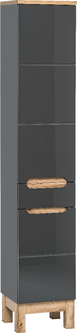 Comad Szafka łazienkowa BALI 35 cm grafitowa słupek COMAD