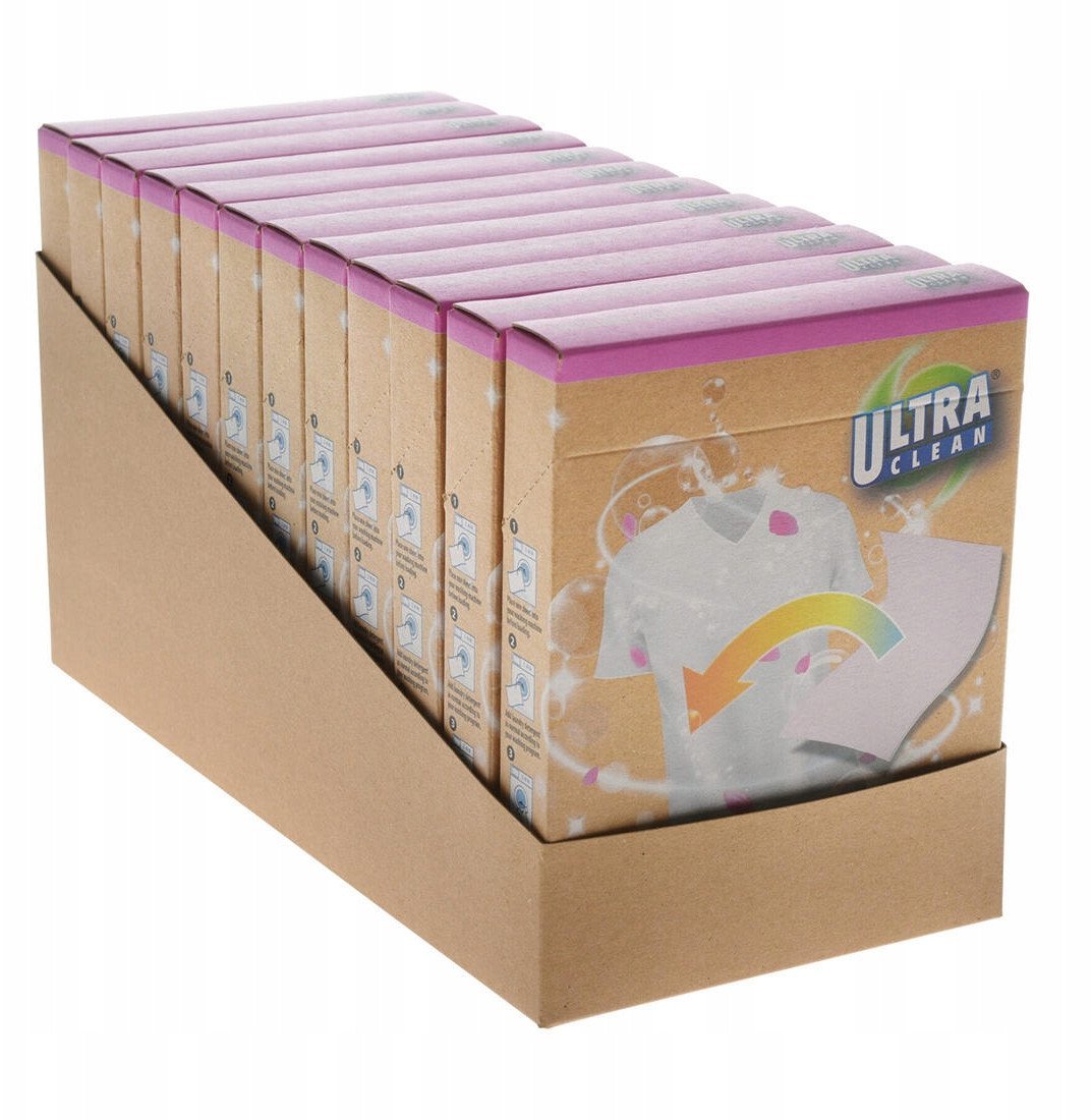 Chusteczki listki do prania zmiękczające rozpuszczalne zapachowe 10 szt.