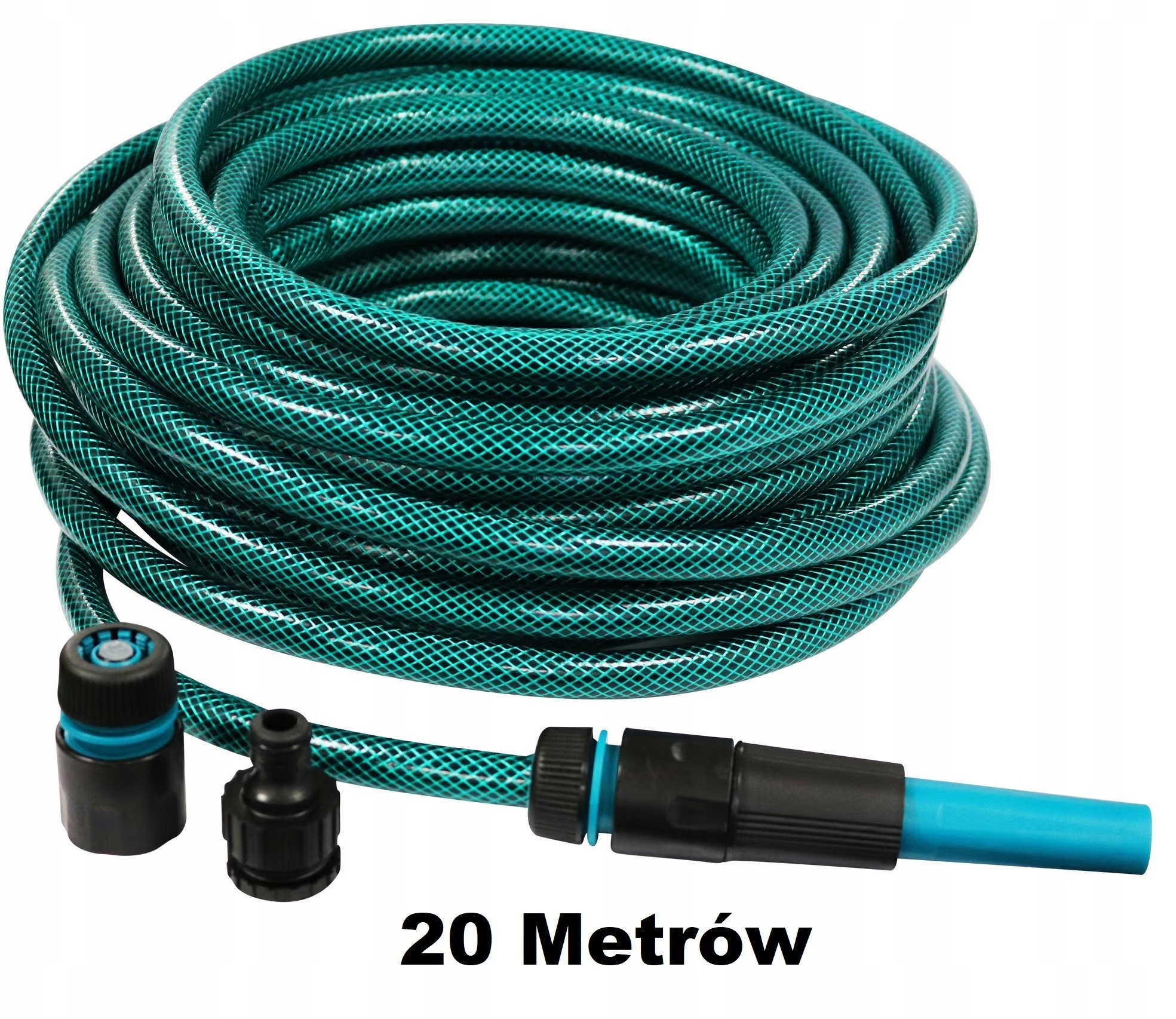 Green>it® vandslange med 5 dele 1/2" 20 meter