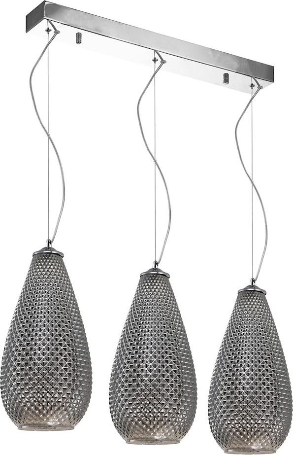 Lampa wisząca Milagro Petra glamour chrom (ML5481)