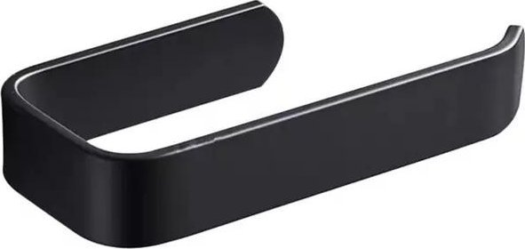 Delvant DELVANT LINE UCHWYT NA PAPIER TOALETOWY CZARNY WKRĘCANY