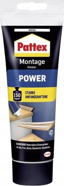 Pistolet do kleju HP Pattex Montage Power Kleber, Tube mit 250g