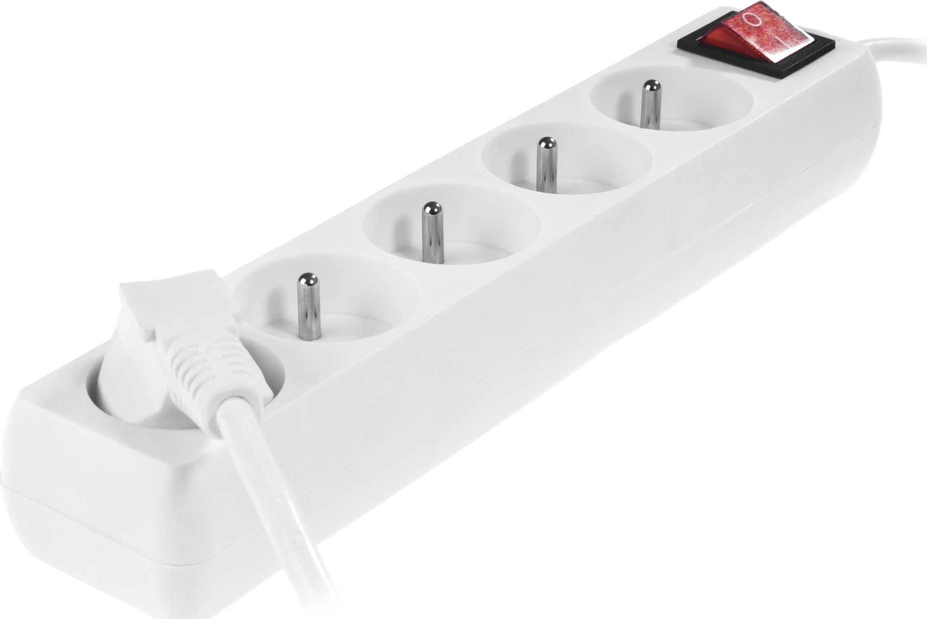 Listwa zasilająca Plastrol PS-570 5 gniazd 1.5 m biała (PS-570/1,5)