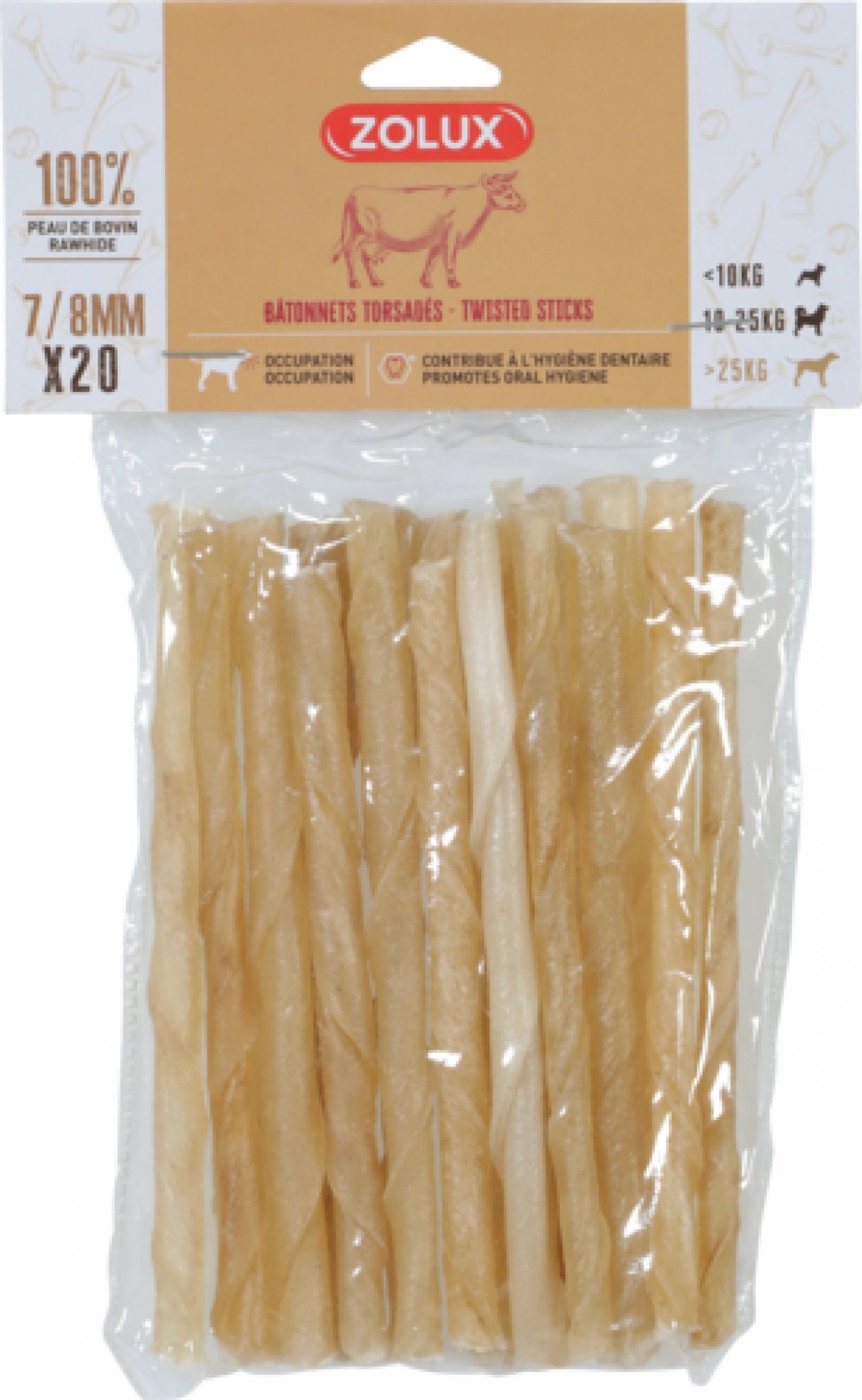 Zolux ZOLUX Skręcany kabanosik 7/8mm x 20