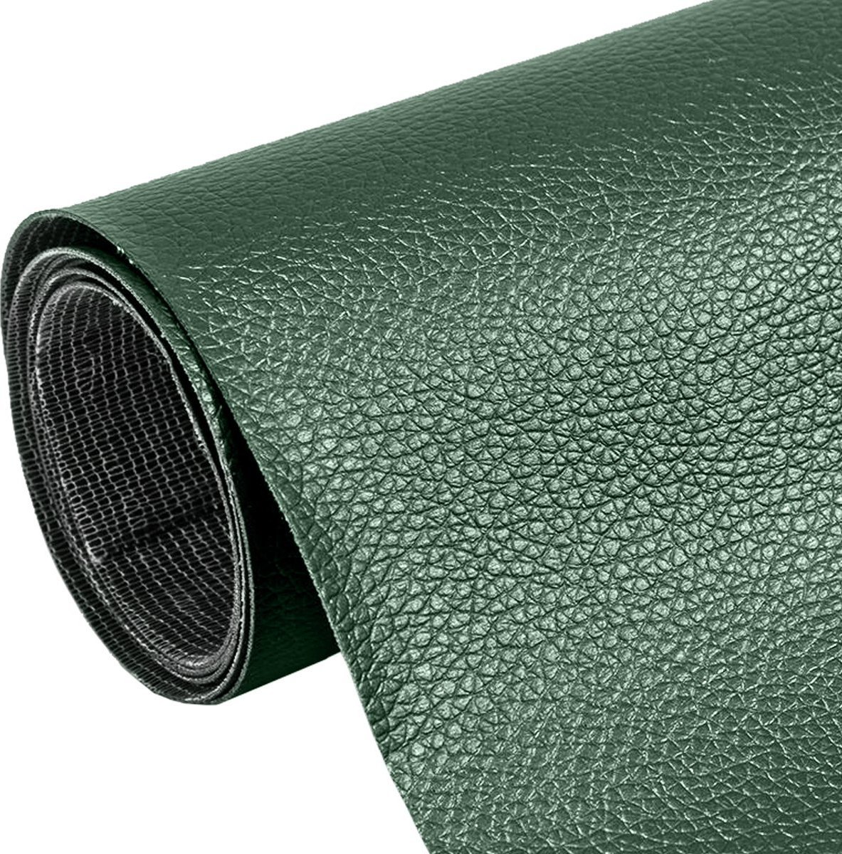 Heckermann Samoprzylepna łata skórzana 50x137cm Zielona