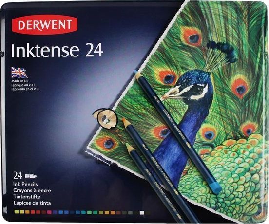 Artequipment DERWENT INKTENSE 24 KOL. - TUSZ W KREDKACH uniw