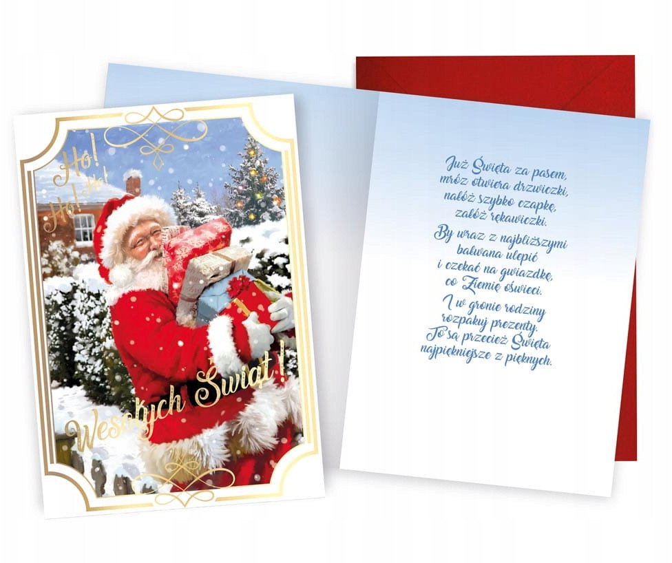 Karnet B6 Boże Narodzenie