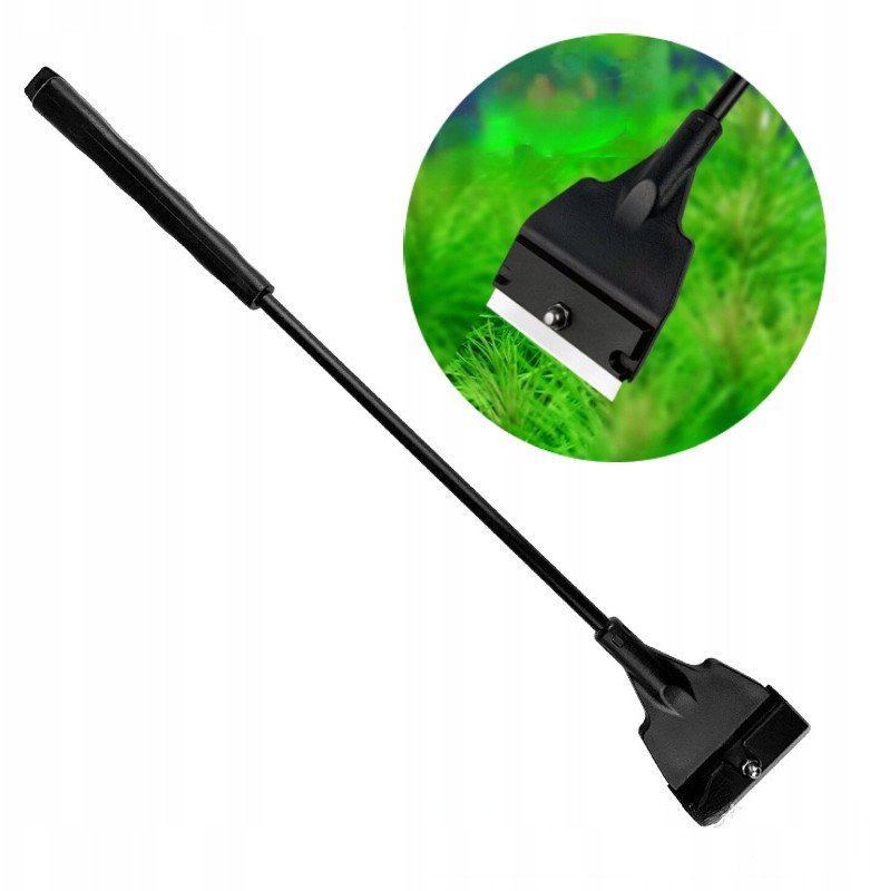 SKROBAK CZYŚCIK Do CZYSZCZENIA Akwarium SZYB 33cm