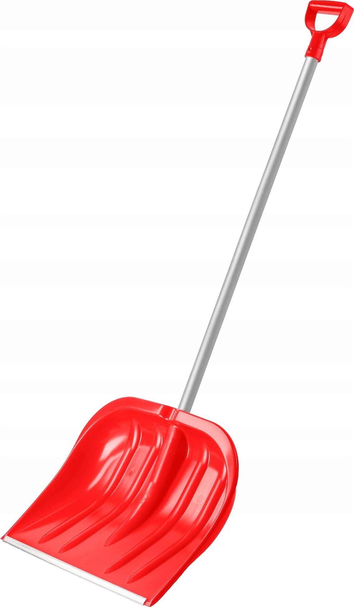 Kadax Łopata Szufla Do Śniegu Aluminiowy Trzon Czerwona