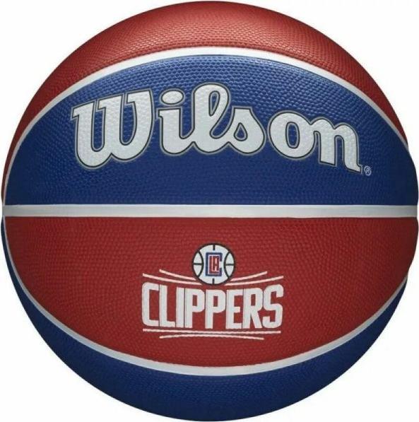 Wilson Piłka NBA Team Los Angeles Clippers Ball WTB1300XBLAC Czerwona 7