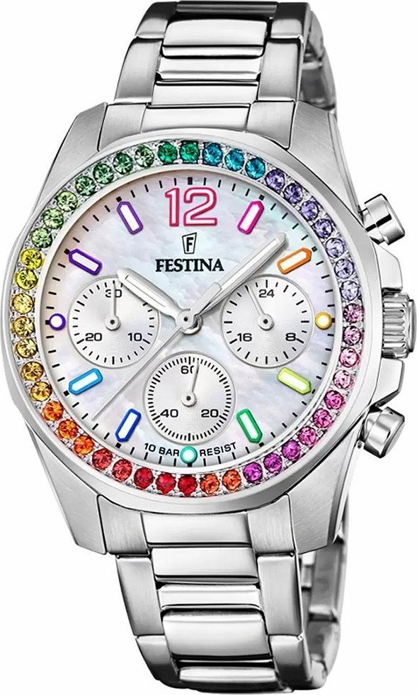 Zegarek Festina Zegarek damski Festina F20606-2 srebrny
