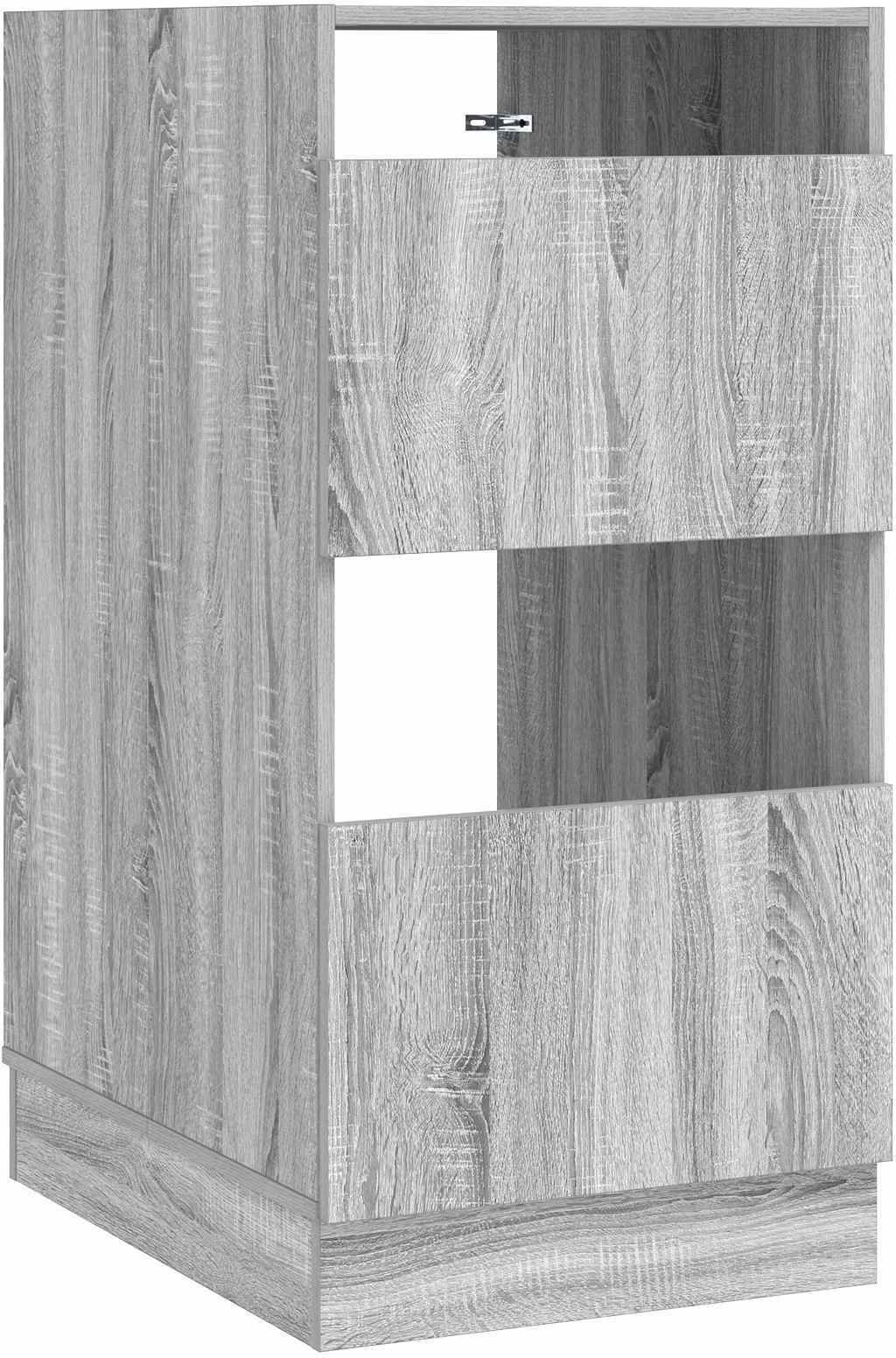 vidaXL Szafka do prania Szary Sonoma