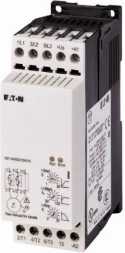 Eaton Softstart 3-fazowy 400VAC 9A 4kW/400V Uc=24V AC/DC DS7-340SX009N0-N (134910)