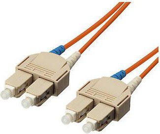 Equip Patchcord światlowodowy, SC - SC, Multimode, Duplex, OM1, 1m (253321)
