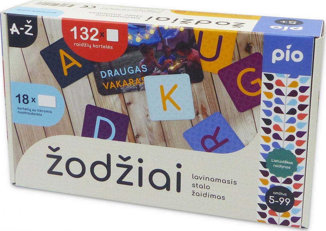 Lavinamasis stalo žaidimas Žodžiai, 60136