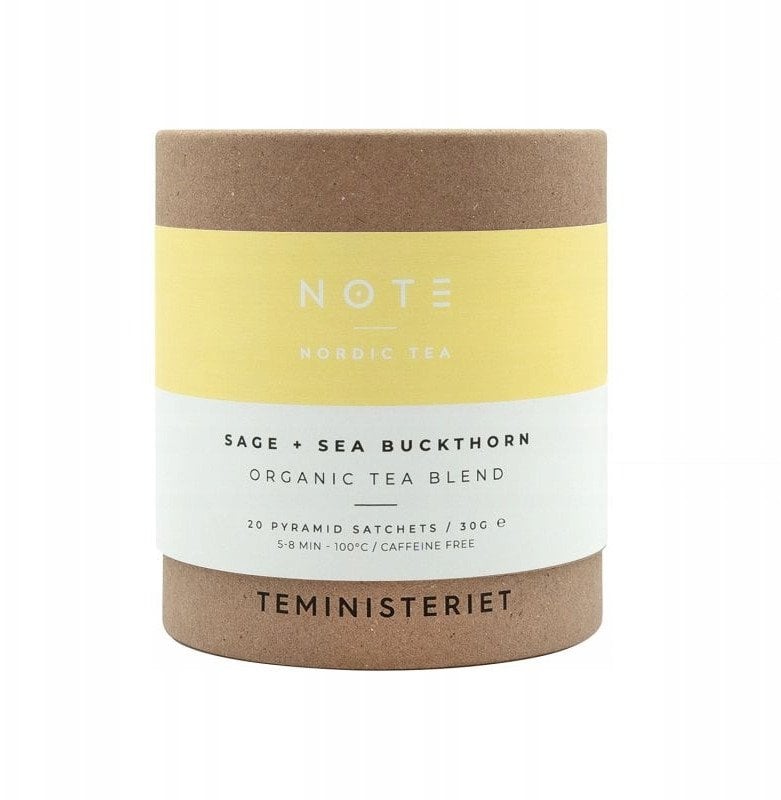 Teekanne Herbata Note Sage Sea Buckthorn Organic 20 torebek