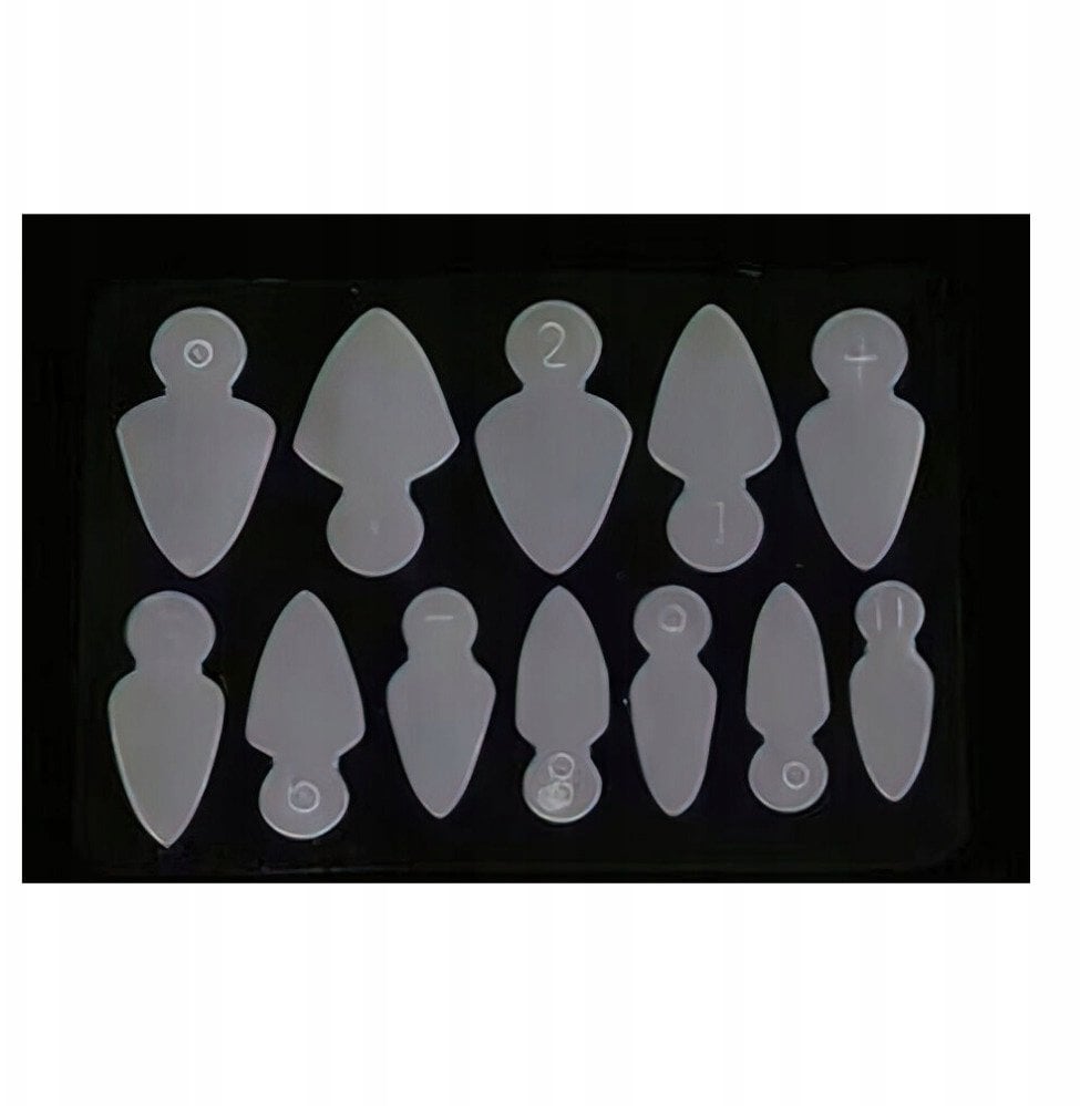 Excellent Houseware PRO_Silikonowe foremki do french na dualform C 12szt