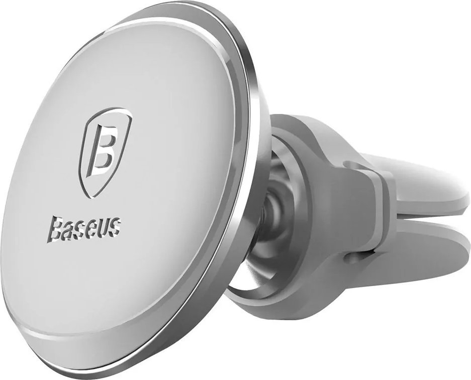 Baseus Uchwyt Samochodowy Baseus C40141201S13-00 Magnetyczny Na Kratkę Nawiewu - Srebrny