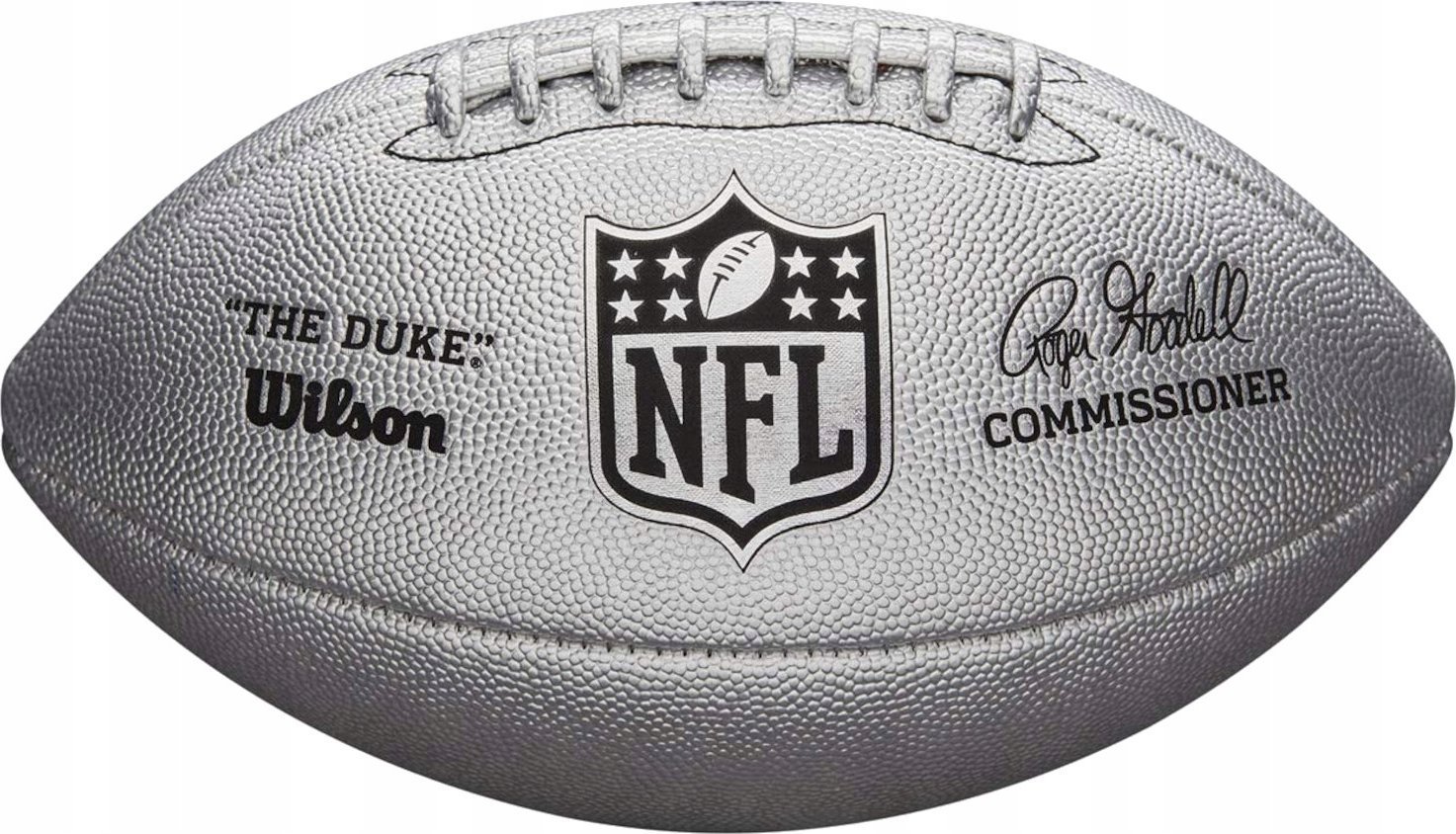 Wilson Wilson NFL Duke Metallic Edition Ball WTF1827XB Srebrne 9