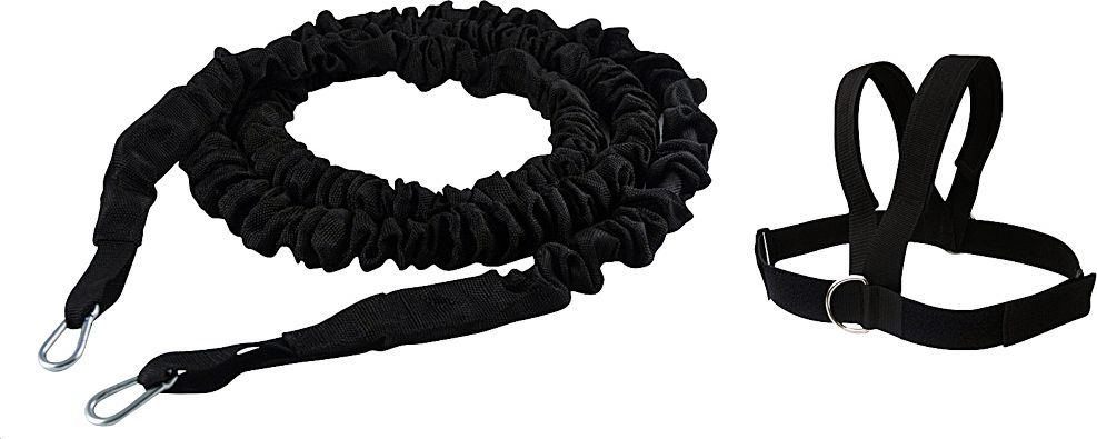 inSPORTline Powerband średni opór czarny 1 szt.