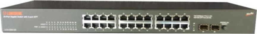 Przełącznik Longshine Switch 48,3cm 24x GE GS9126 2x mini-GBIC