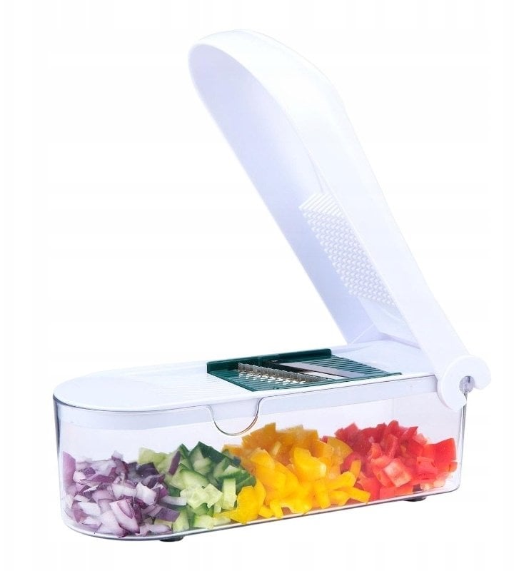 Alpina - Mandolina / krajalnica do warzyw wielofunkcyjna z 6 ostrzami 27,5x11x10,8 cm